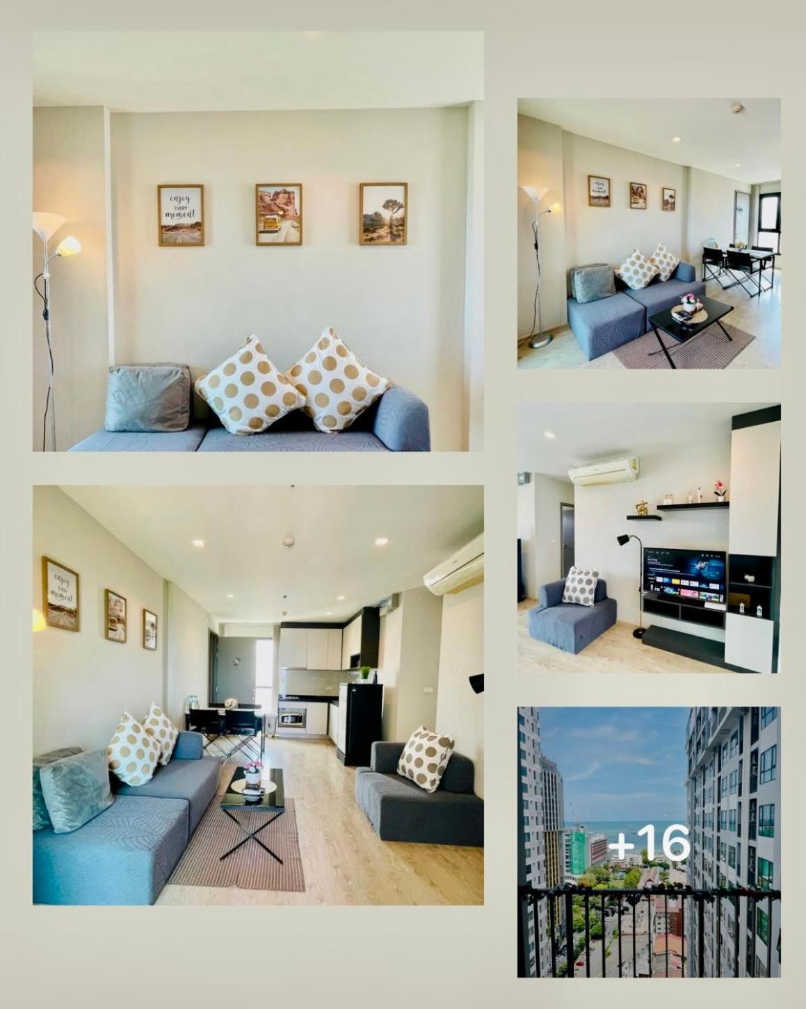 The Base Condo 2 Bed 2 Bath By Pupu Pattaya Dış mekan fotoğraf